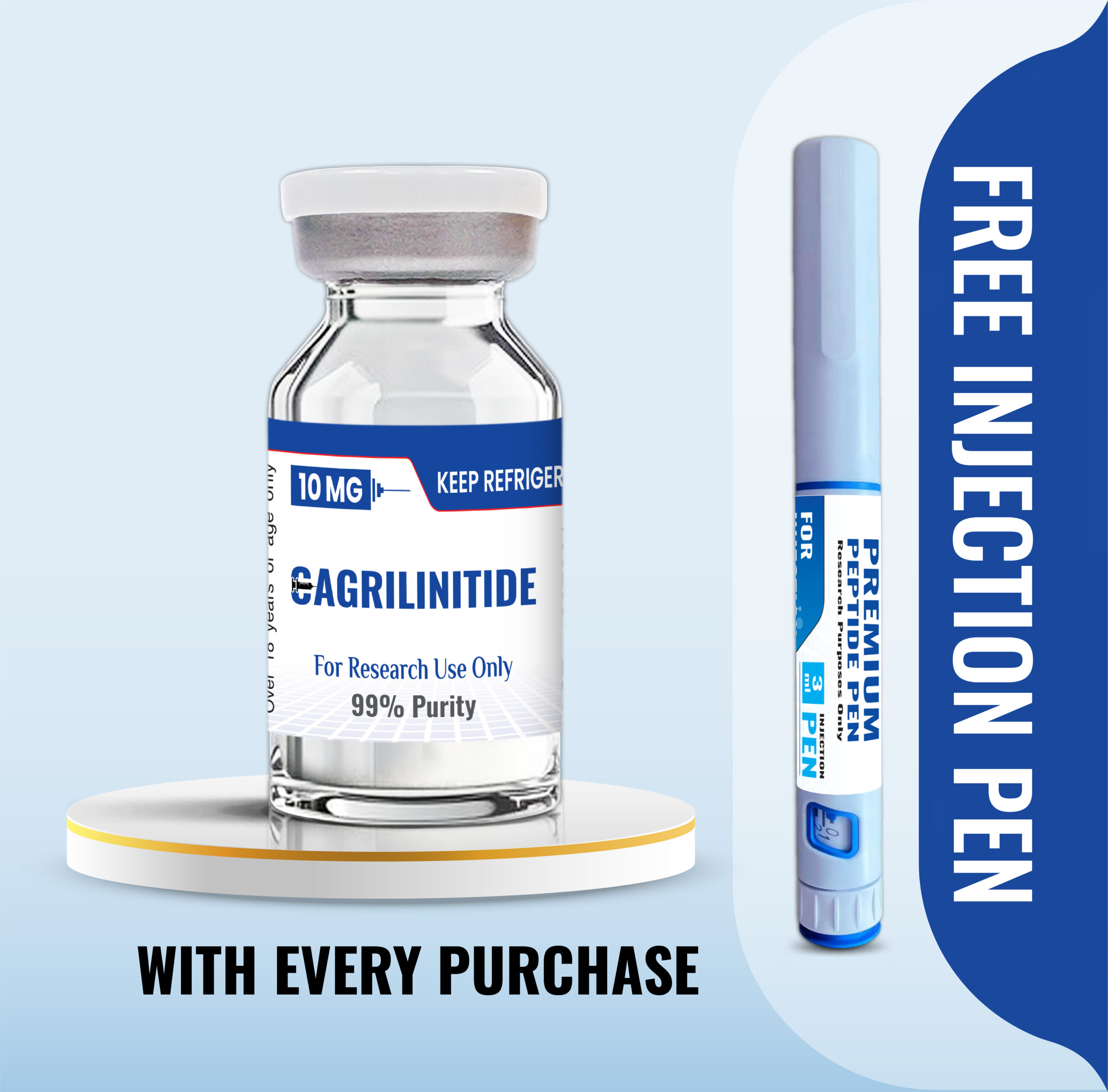 CAGRILINITIDE 10mg Europa - ReinPeptid Abnehm-Peptide